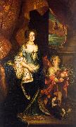 Jacob Huysmans Lady Elizabeth Somerset (Duchess of Powys) oil